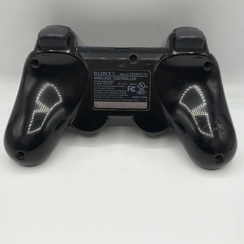 Sony PlayStation 3 [CECH-ZC2U] SIXAXIS Black DualShock Original OEM Controller